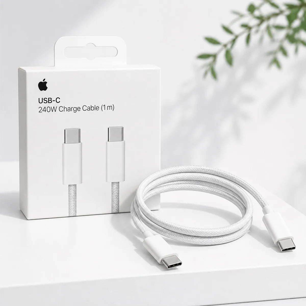 Cable de Carga USB-C a USB-C de 240W Trenzado (1 metro)