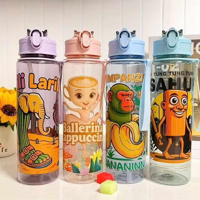 Tomatodo Infantil 750 ML con Sorbete y Tapa Hermética