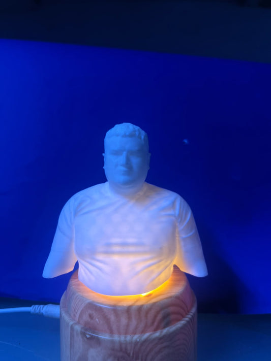 Busto Esculpido 3D Personalizado con Escaneo Láser y Fotogrametría