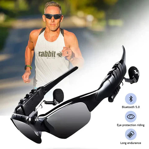 Gafas de Sol Deportivas Inteligentes con Auriculares Bluetooth 5.0